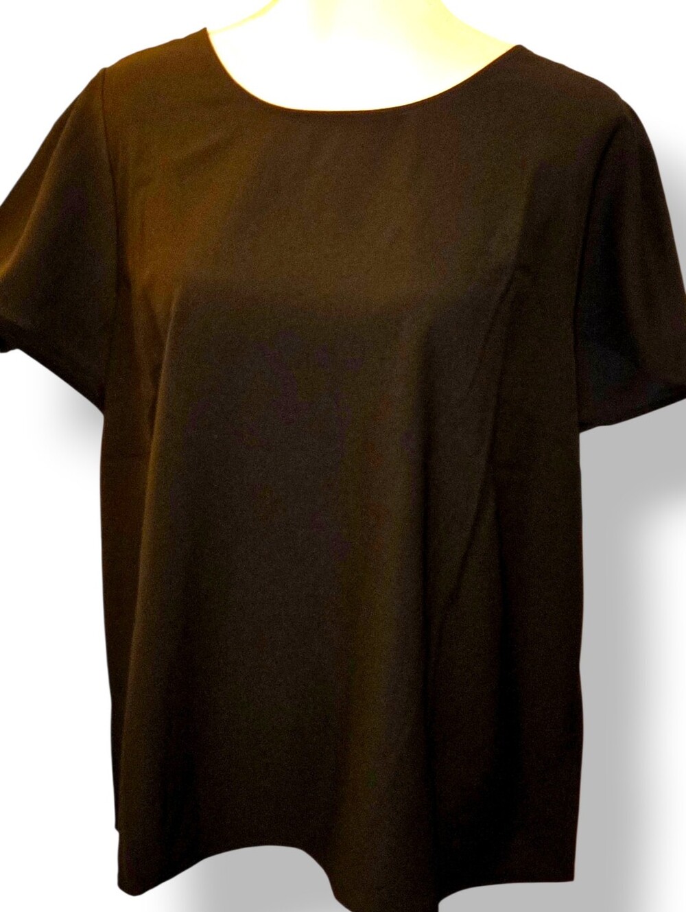 J Crew Classic Back Button Closure Blouse